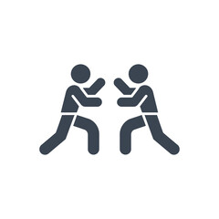 Boxing match icon