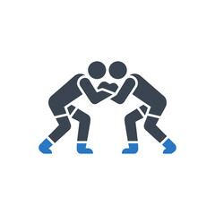 Wrestling match icon