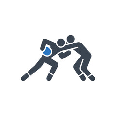 Wrestling Action Icon