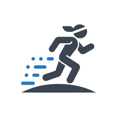 Running Woman Icon