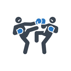 Kickboxing Icon