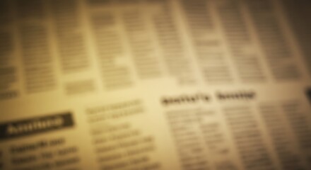 Obraz premium Whispers of Yesterday's News AI Generated