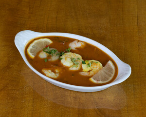 Indian vegetable curry with potatoes and spices for vegetarian and cultural cuisine visuals