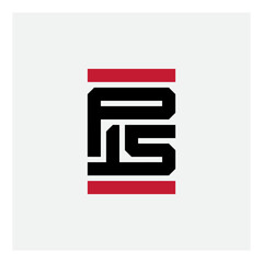 Striking P15 Alphanumeric Logo: Dynamic Black and Red Logo Design on Light Background. Perfect for Technology Startups, Sports Teams, Engineering Firms and Professional Racing Brands.