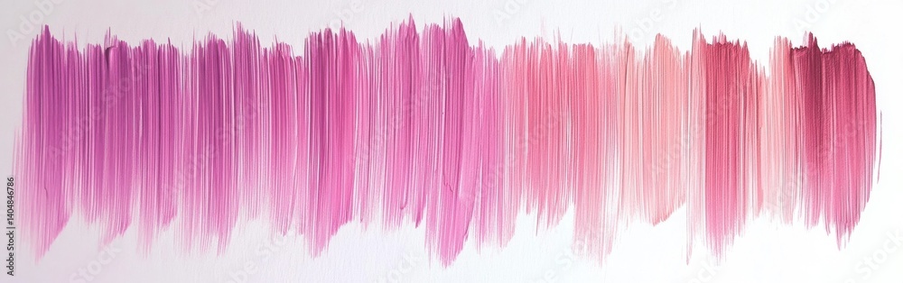 Aufkleber abstract pencil strokes gradient transitioning from purple to light pink on canvas