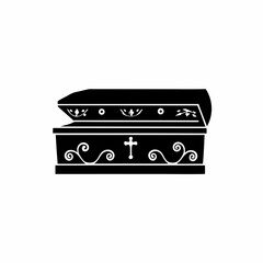 creative details Open Tomb Icon Vector Illustration