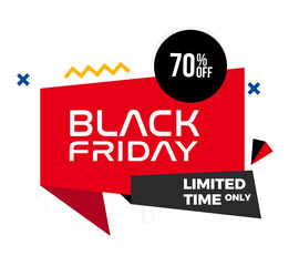 Black Friday Sales Promotion, stickers, clip art images, social media share, poster207.ai