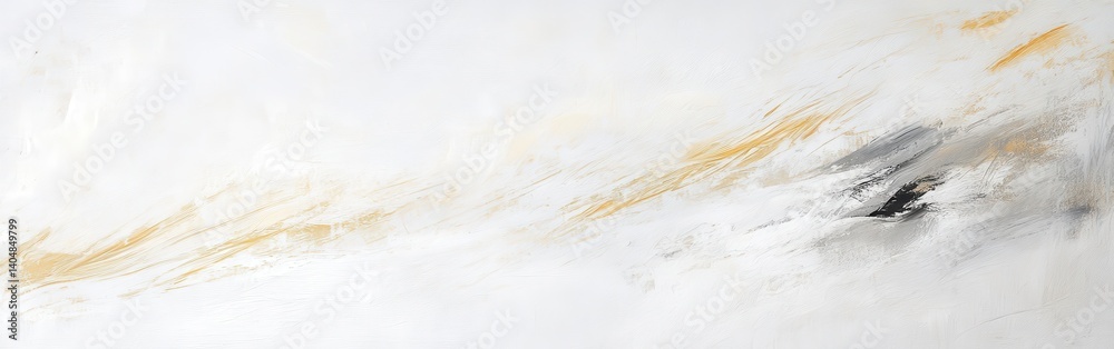 Fototapete elegant abstract painting with fluid brushstrokes, subtle color variations, and dynamic lines on a w