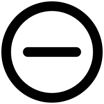 subtract icon 