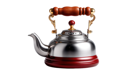 Vintage Kettle: A classic vintage kettle, exuding timeless elegance and charm, meticulously designed with exquisite craftsmanship and a touch of nostalgia. 