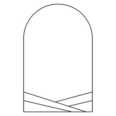 Monoline Arch Frame