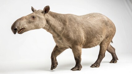 Fototapeta premium Archaeotherium on studio background 