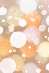 オレンジキラキラ背景テクスチャー(縦)-フレームなし