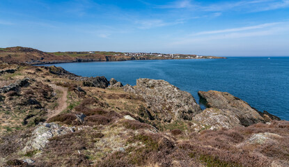 Walking the Anglesey coast path in spring
