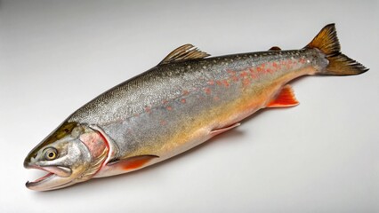 Fototapeta premium Arctic Char on studio background 
