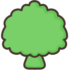 Broccoli cartoon