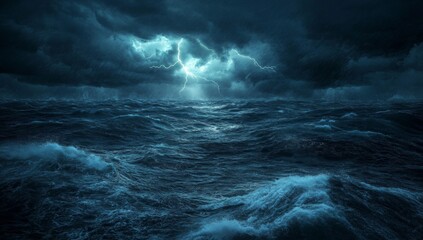 Fototapeta premium Stormy Ocean