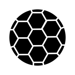 Fototapeta premium Ball icon on white background