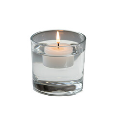 Floating Candle: Decor Ideas on Transparent  background