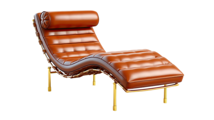 Elegant Lounge Chair: Capture the essence of relaxation with this luxurious lounge chair, showcasing premium materials and exquisite craftsmanship in a bright studio setting.