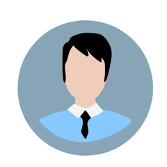 Human avatar. People icon. User profile sign illustration