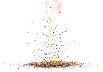 Abstract background with colorful splashes