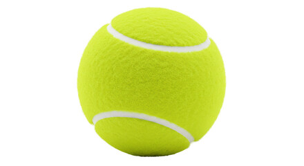 Isolated Tennis Ball