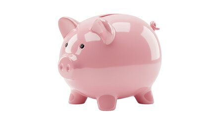 Isolated Piggy Bank