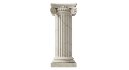 Isolated Marble Column