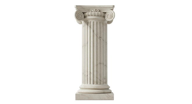 Isolated Marble Column