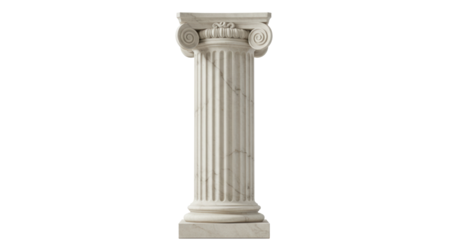 Isolated Marble Column