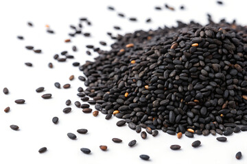 Freshly Ground Black Sesame Seeds for Vegan and Healthy Meals