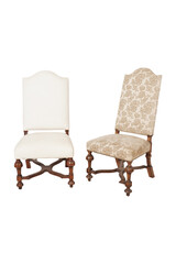 antique armchair isolated on white  Universal Furniture Proximity Side Chair in Sumatra Finish