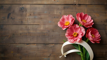 happy mother's day flowers background