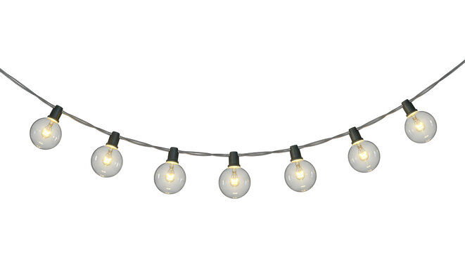 Isolated String Lights