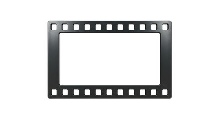Isolated Film Strip Frame