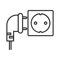electrical plugs and sockets line