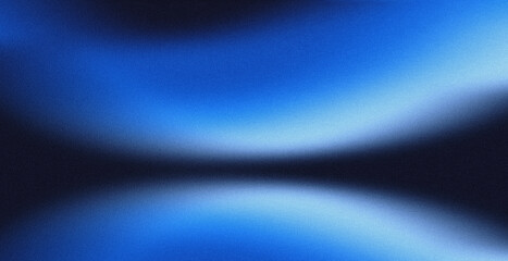 Latar belakang abstrak gradien biru blur dengan transisi lembut dengan permukaan kasar.
