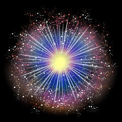 Fototapeta premium 打ち上げ花火