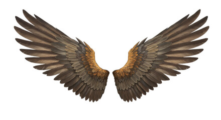 Isolated Eagle Wings