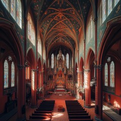 Fototapeta premium German churches.