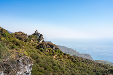 Atemberaubende K&uuml;stenlandschaft im Oman