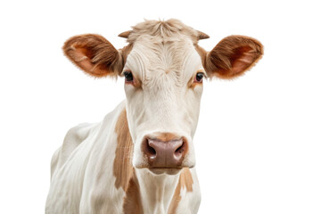 cow isolated on white