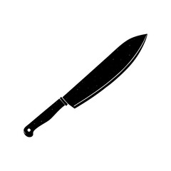 Machete Silhouette vector illustration