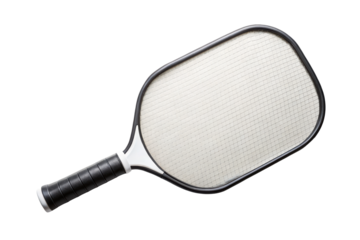 picklelball racket  on white background