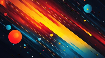 Linear pattern artwork