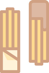 churros Illustration on a white background   