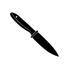 Knife Silhouette vector illustration