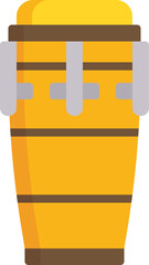 conga Illustration on a white background     