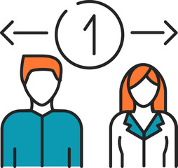 coronavirus Illustration on a white background     